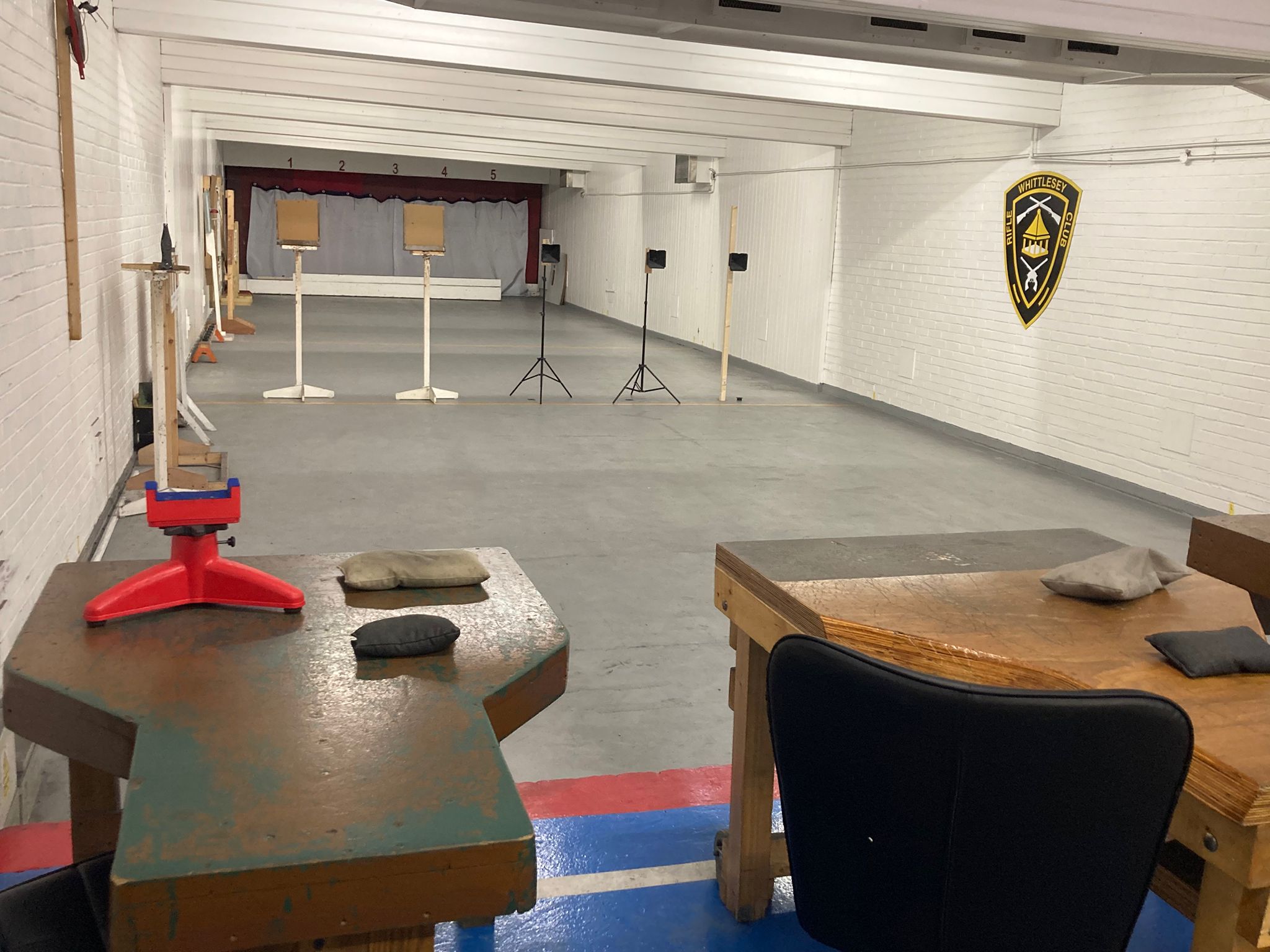 Photo of Whittlesey rifle Club Range in preparation for the Whittlesey Big Bash 2025
